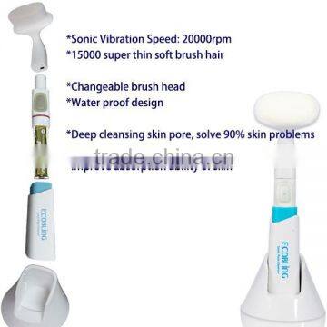 Electronic Facial Brush With 20000rpm Sonic Vibration Soft Brush photo-6