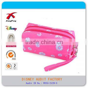 Cheap Custom logo cosmetic pouch for girl