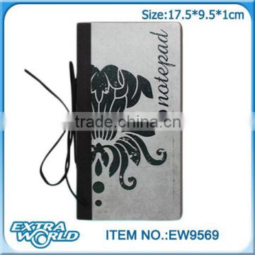 flower design printing notebook for writing