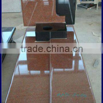 tombstone red granite traditional high quality