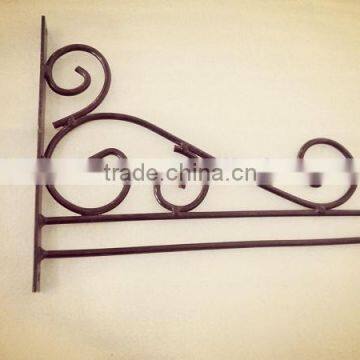 Decorative Wrought Iron Garden Hanging Hook