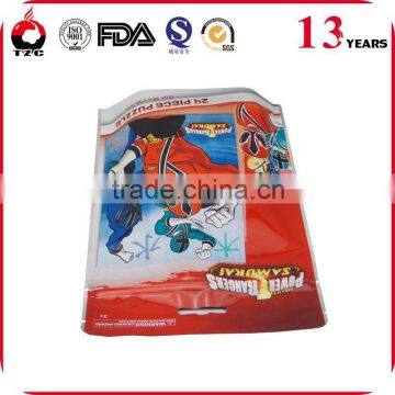 New style stand up toy packaging bag
