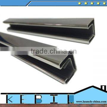 316L stainless steel slot handrail tube
