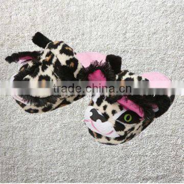 New Plush Moving-head animal Slippers,stopeez slippers, plush animal slippers