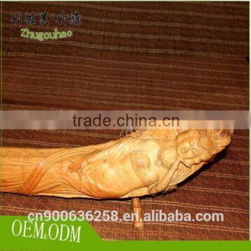 Home decorative bamboo carving root craft / hand-carved craft