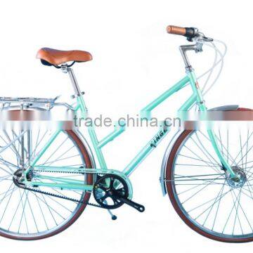 26 size high quality elegant shaft drive city bike lady bike with Nexus 3 speed without chain KB-CB-M16031