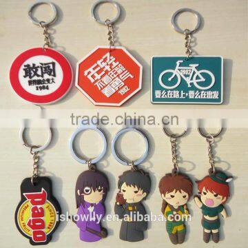 robber material keychain gift product OEM is accepted