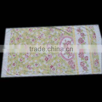 terry pigment print towel