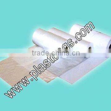 HDPE Biodegradable Plastic Flat clear Bags on roll