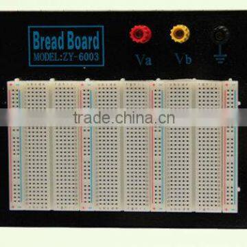 2014 hot sell white ABS metal reed 1100 points breadboard universal electronic board