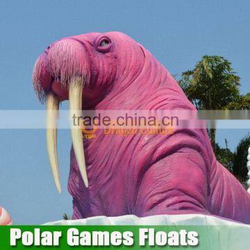 amusement park fiberglass big polar