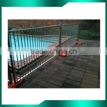 Eco- friendly flat top swimming pool fence