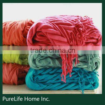 SZPLH Hot sale pleated throw