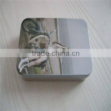 Hot Sell Metal Button Tin Box