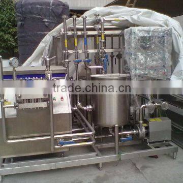 Milk pasteurizer and homogenizer