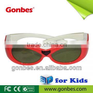 Beautiful children 3d glasses,2013 new design DLP-LINK projector 3D kids glasses