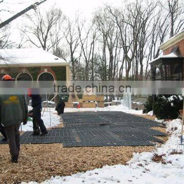 Grounding Pad Hdpe Track Mats Solid Ground Traction Mats