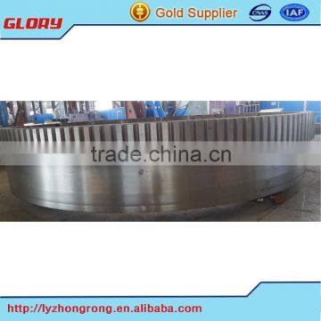 Rotary kiln wheel ring