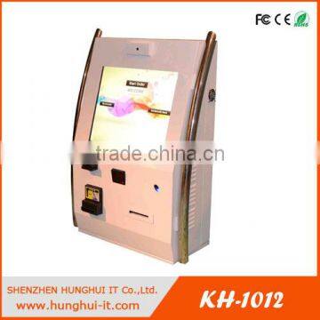 Wall Mounted Self Order Fast Food Kiosk payment kiosk Cash Payment