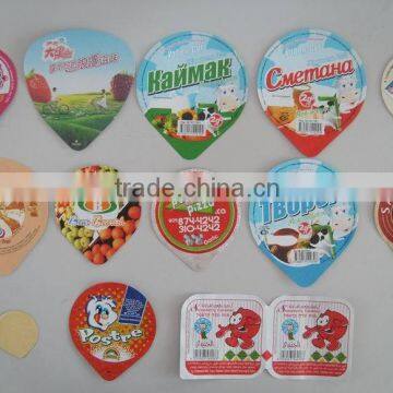 Yogurt cap easy Peel filling machine sealing liner