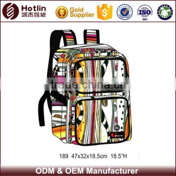 2016 Fashion School backpack Sports backpack Children's school bag