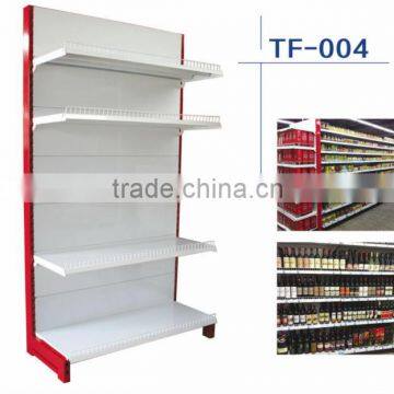 hot supermarket shelf in china metal shelf TF004