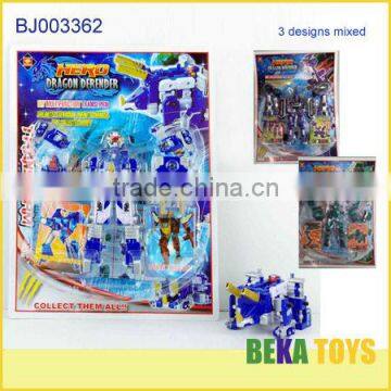 Super Cool New Plastic Transform Robot Toy for Boys photo-4