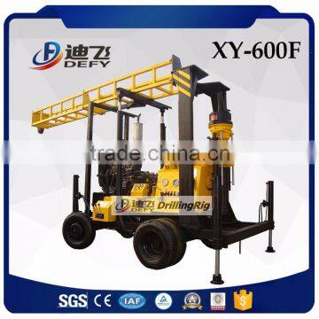 XY-600F 600m depth technical underground water finder, underground water drilling machine