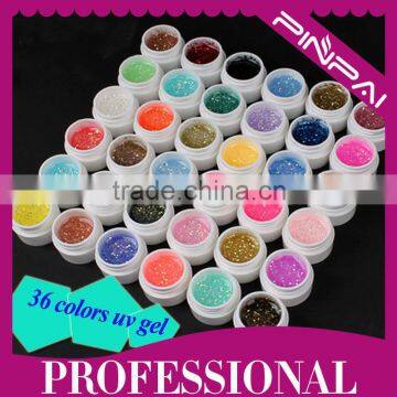 36 Color Glitter uv gel polish