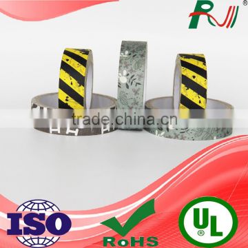 Hot melt various design single sided glue printed cotton tape