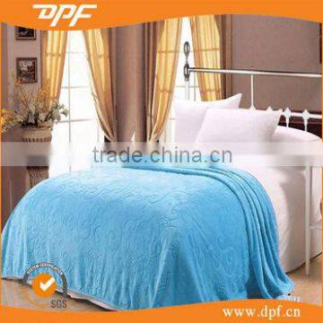 Wholesale comfortable High quality colorful hotel wool blanket