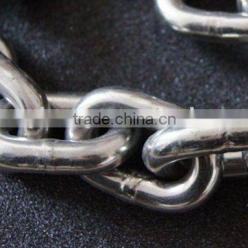 Short Link Chain, Made of AISI304/316 Stainless Steel.