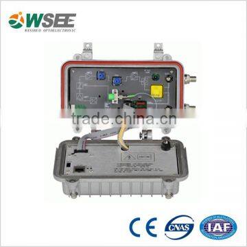 Outdoor fiber optical receiver with AGC function