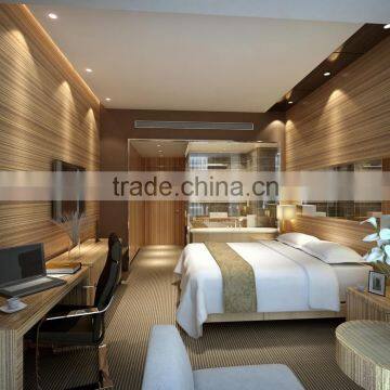 Hotel room bed, boutique hotel furniture, 5 star hotel room furniture HDBR649