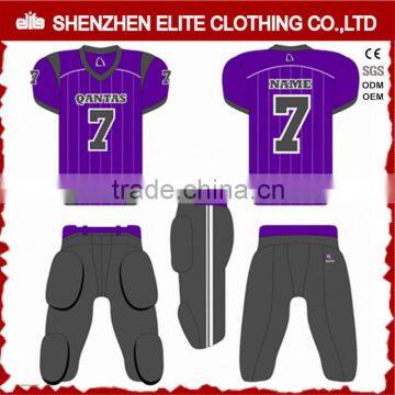 custom spandex american football uniform dri fit