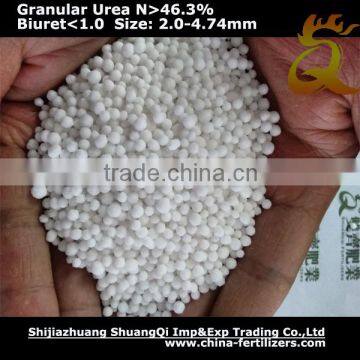 Urea 46 nitrogen granular nitrogen fertilizer