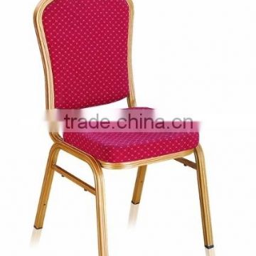 colored iron frame armless chair hotel banquet chairs YC601