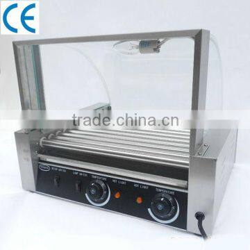 CE certificate electric hot dog roller machine