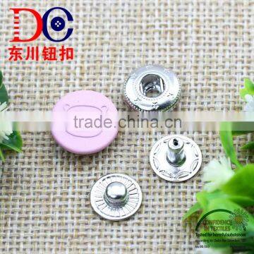 Oeko Tex Pink Color Snap Button Fasterner for Baby Clothing photo-3