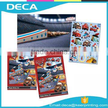 Custom Sticker Scene For Kids Cute Reusable Sticker Set Carton Play Sticker Set photo-3