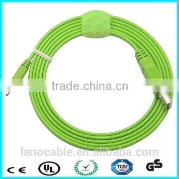 1m Black Flat 24awg Micro Usb Cable