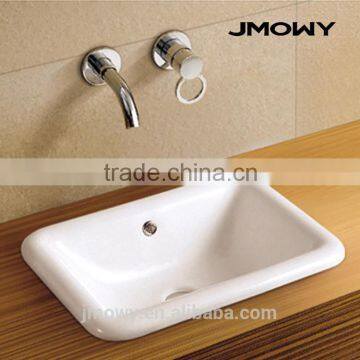 JMOWY ceramic washing basin above counter sink