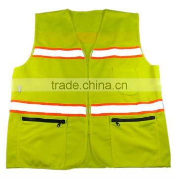 120g knitting fabric hi vis waistcoat