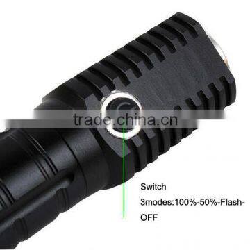 Hot Sales Led Torch Flashlights Lamp 5W Aluminium Rechargeable Battery Led Flashlights photo-6