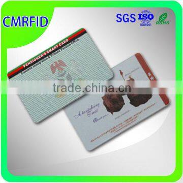 preprinted smart card