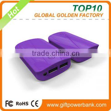 2015 new design 10000mah promotion gift portable mobile thin power bank