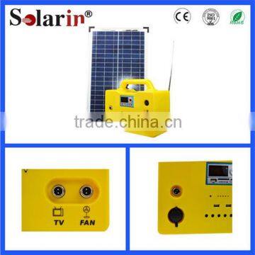 Small home mobile solar power pv generator