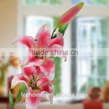 bulk silk flower cheap single stem plastic flower