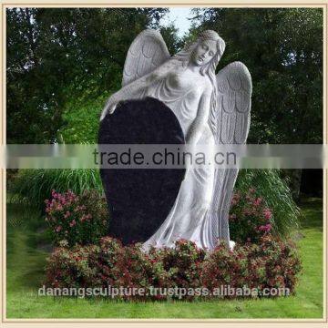 Standing angel gravestone DSF-M027