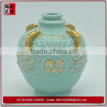 Blue dragon jars liquor Bottle made in china